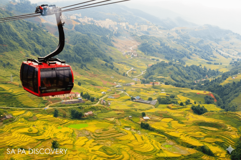Cáp treo đi lên fansipan