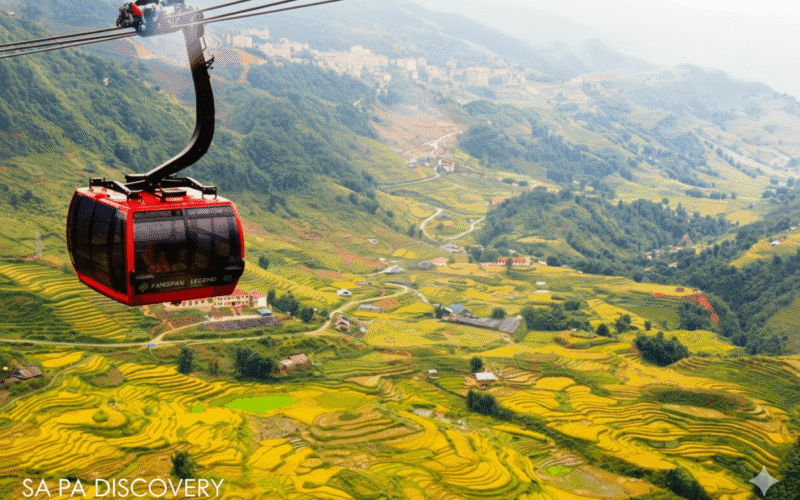 Cáp treo đi lên fansipan