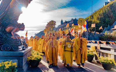 Nghi lễ mở cổng trời trang nghiêm