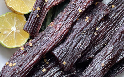 thịt trâu gác bếp